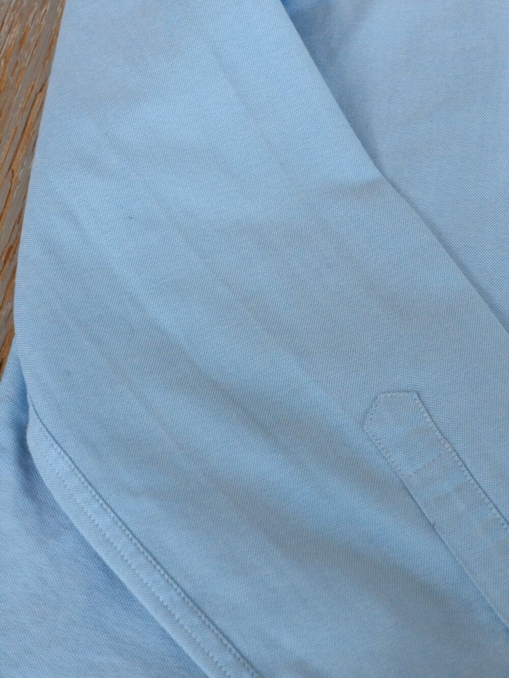 Reiss Smart Light Blue Oxford Mens Shirt - Size Medium Slim Fit - Picture 5 of 7